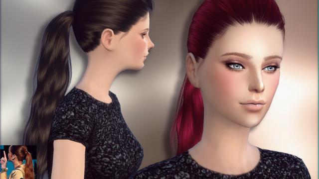 Anto - Koala (Hair) for The Sims 4