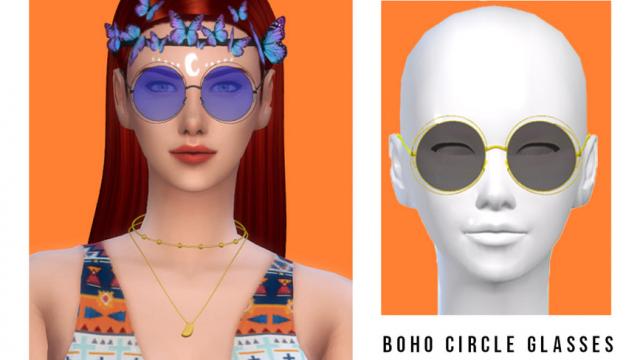 Boho Circle Sunglasses
