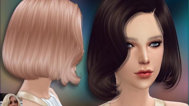 Anto - Studio (Hair) для The Sims 4