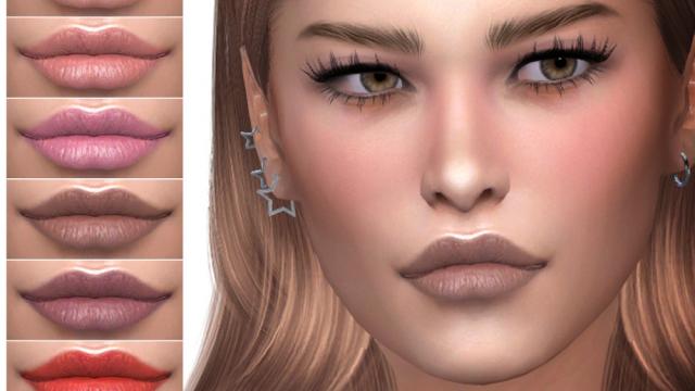 Lipstick N83 - Помада N83 для The Sims 4