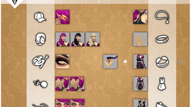 KDA PopStars Evelynn - Set002 for The Sims 4