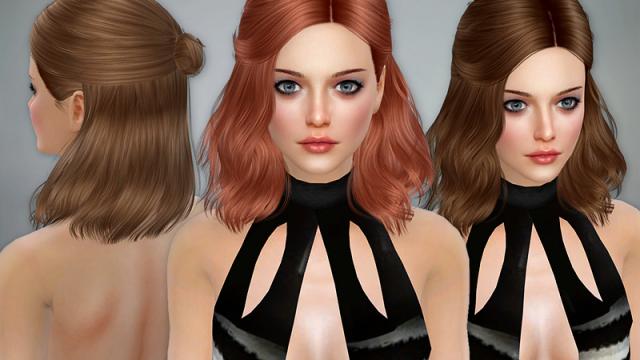 Haley - Female Hairstyle for The Sims 4