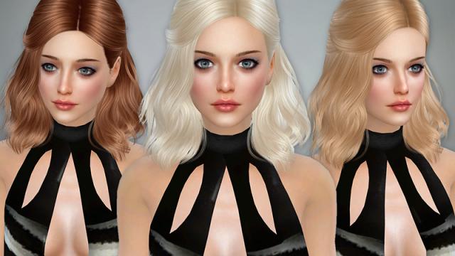 Haley - Female Hairstyle for The Sims 4