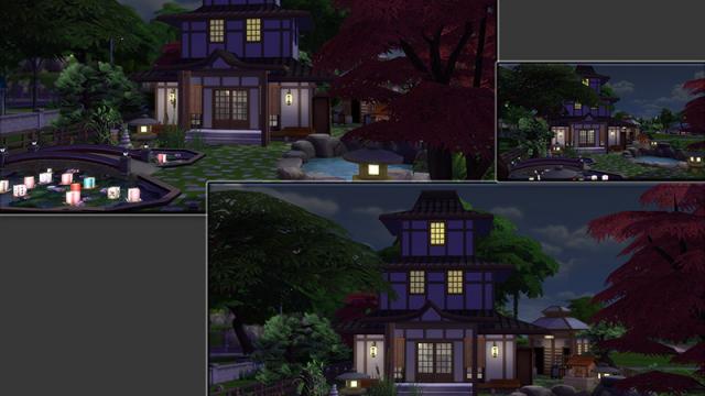 MB-House Of Inner Peace для The Sims 4