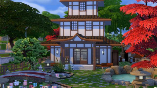 MB-House Of Inner Peace для The Sims 4