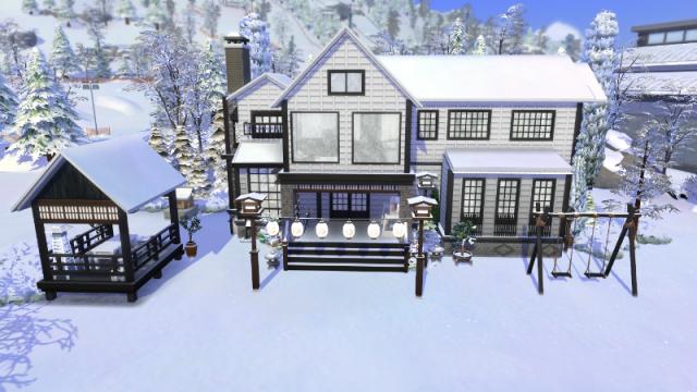 Mountain Family Resort для The Sims 4