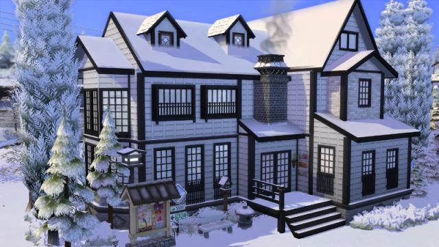 Mountain Family Resort для The Sims 4