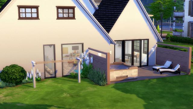 Modern Family Home III для The Sims 4