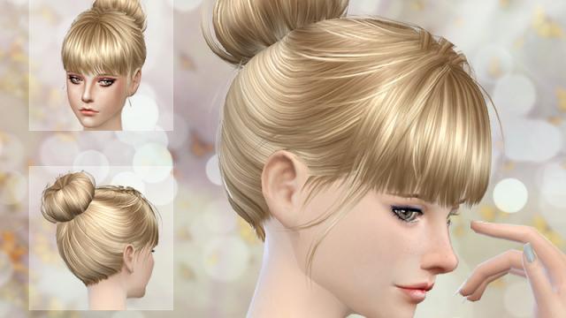 S-Club MK TS4 - Hair N3 for The Sims 4