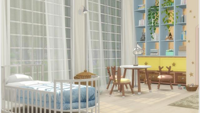 Lily nursery *child & toddlers furniture* for The Sims 4