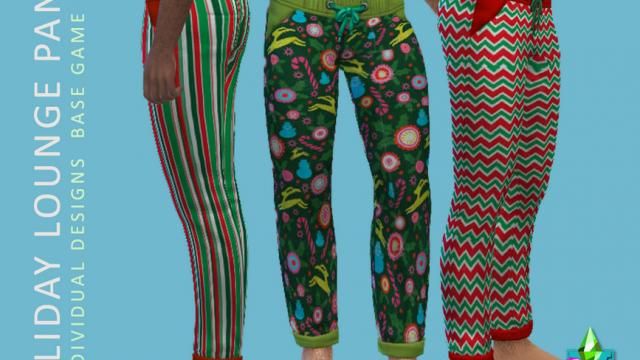 SimmieV Holiday Lounge Pants