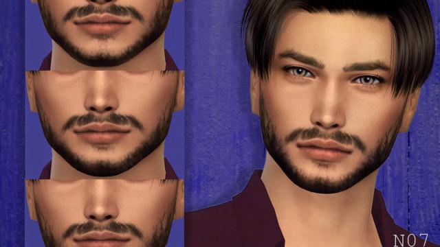 [MH] Beard N07 for The Sims 4