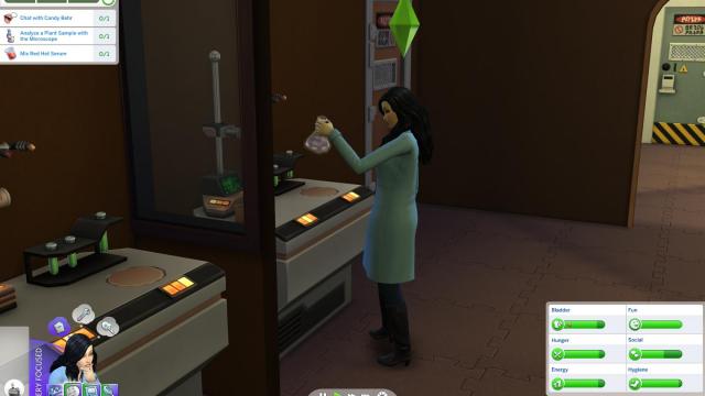 No Robot Upgrade Parts on Chemistry Lab for The Sims 4