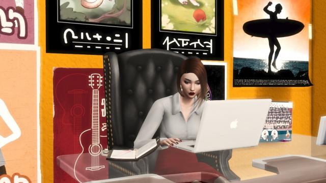 Работа в сфере рекламы / Advertising Career для The Sims 4