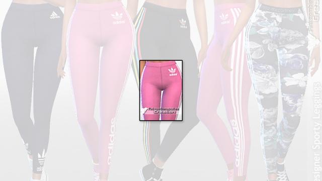 Designer Sporty Leggings Collection 01 для The Sims 4