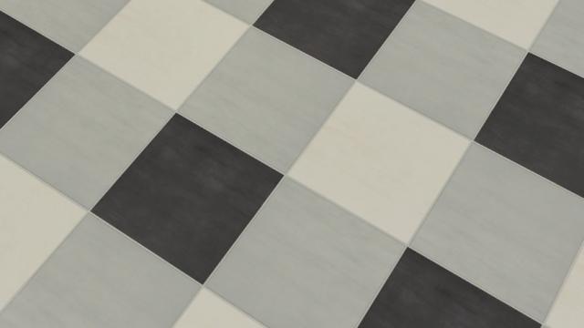 Modern Plaid Floor Tiles for The Sims 4