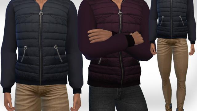 Male Sims Puffer Jackets  17.11.20