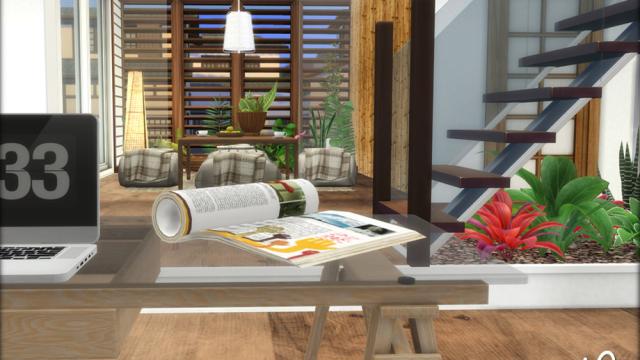 Zen Office (Room) для The Sims 4