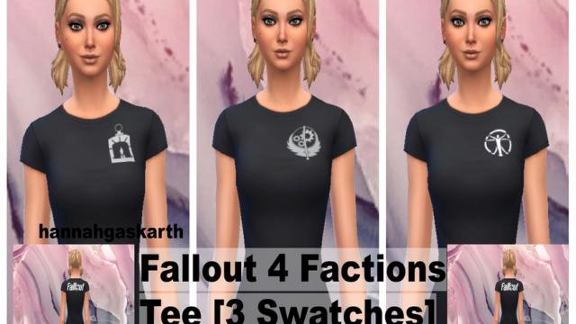 Fallout 4 Factions Tee [Female]