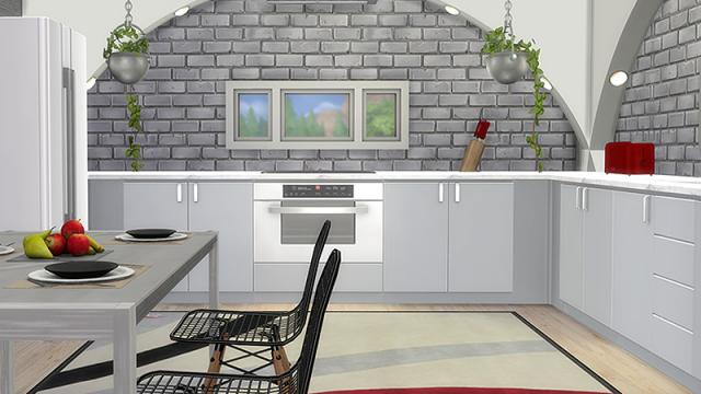 Samantha Kitchen for The Sims 4