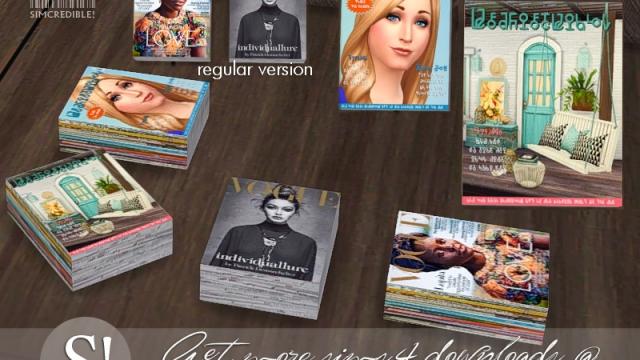 Solatium magazines for The Sims 4