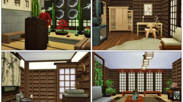 Sushi Bar [restaurant] для The Sims 4