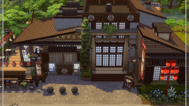 Sushi Bar [restaurant] для The Sims 4