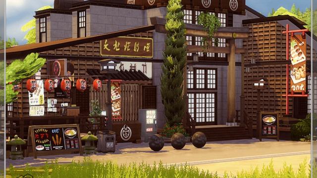 Sushi Bar [restaurant] для The Sims 4