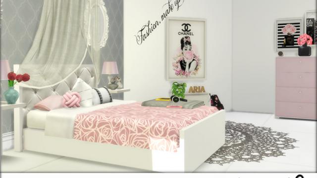 Aria's Fashionista Bedroom