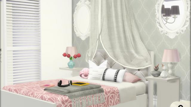 Aria's Fashionista Bedroom for The Sims 4