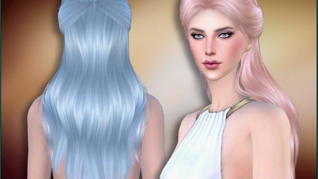 Anto - Gold Dust (Hair) for The Sims 4