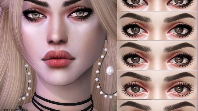 Harmony Eyelashes N79 for The Sims 4