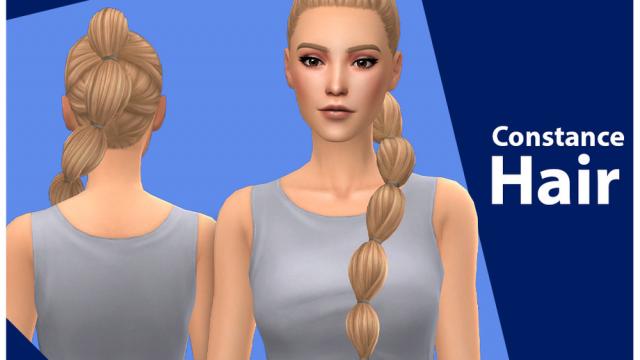 Constance  Constance Hair Set for The Sims 4