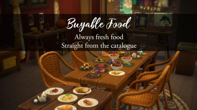 Buyable Food Mod