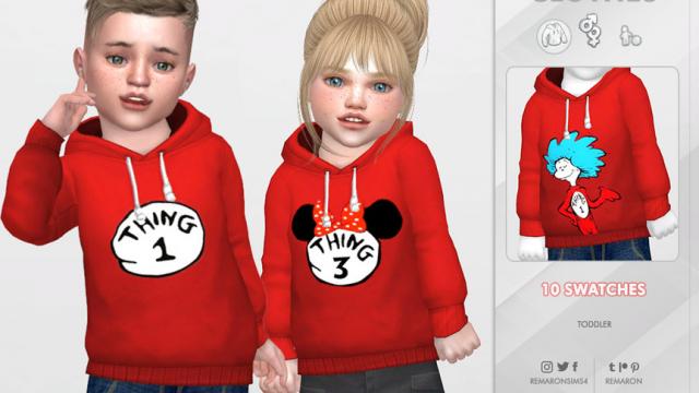 Thing Hoodie for Toddler 01