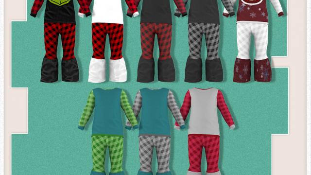 JavaSims- Christmas Outfit #001 для The Sims 4