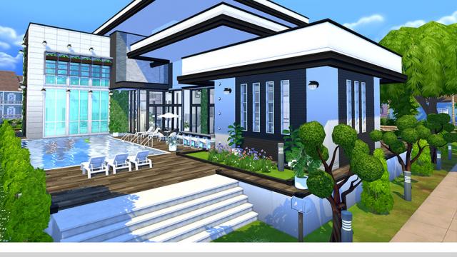 Ninlada Modern для The Sims 4