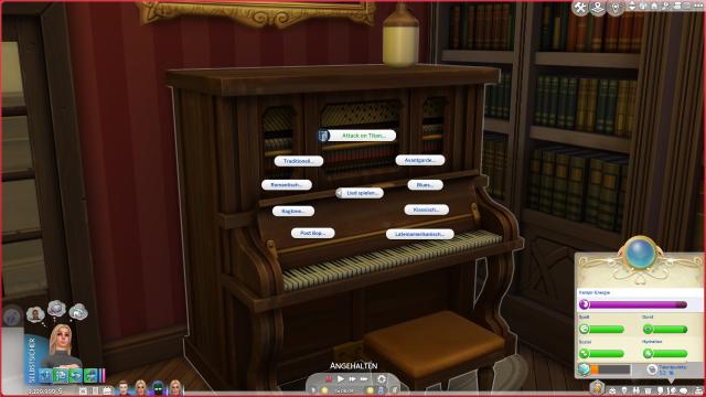 Attack on Titan songs on piano for The Sims 4