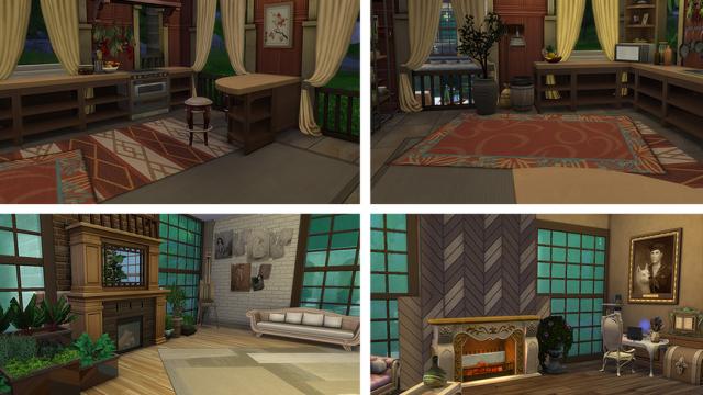 Neela Estate для The Sims 4