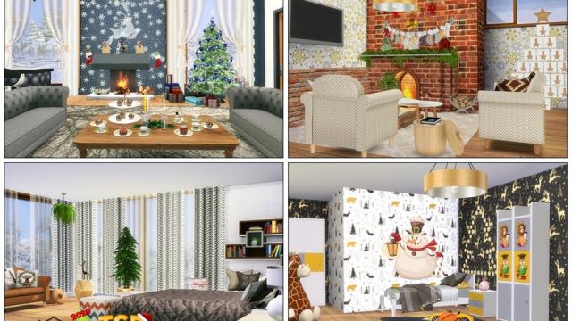 Holiday Wonderland - Winter story для The Sims 4