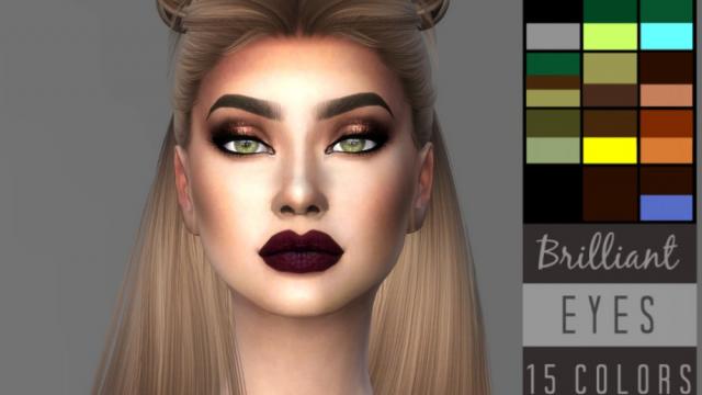 Brilliant Eyes for The Sims 4