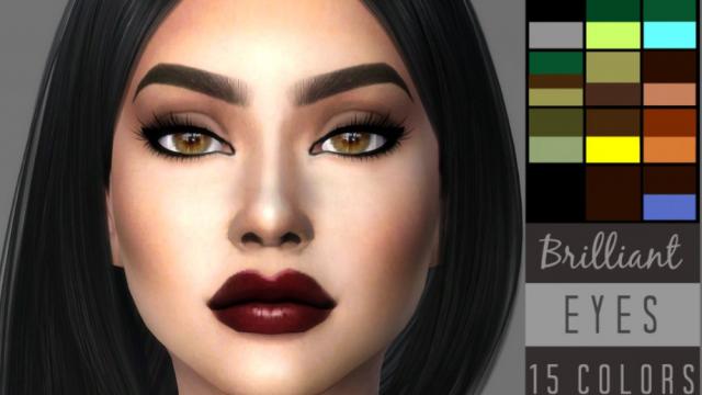 Brilliant Eyes for The Sims 4