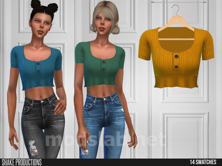 Download ShakeProductions 639 - Top for The Sims 4