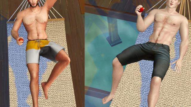 Boys posepack for The Sims 4