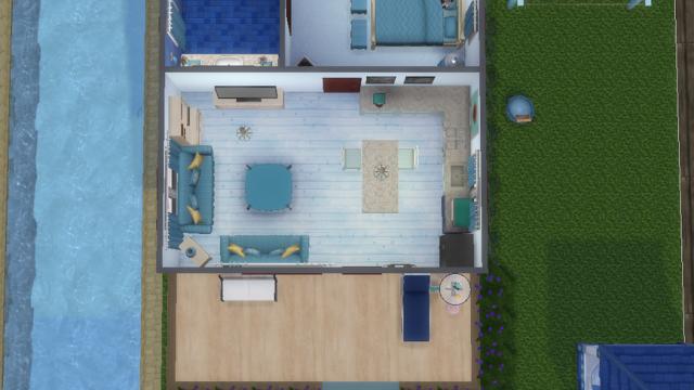 House Name: Robinwood Cottage для The Sims 4