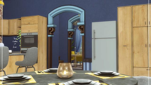 Florence Kitchen для The Sims 4