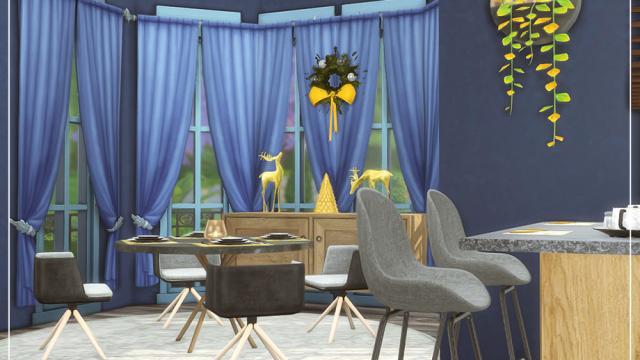 Florence Kitchen для The Sims 4