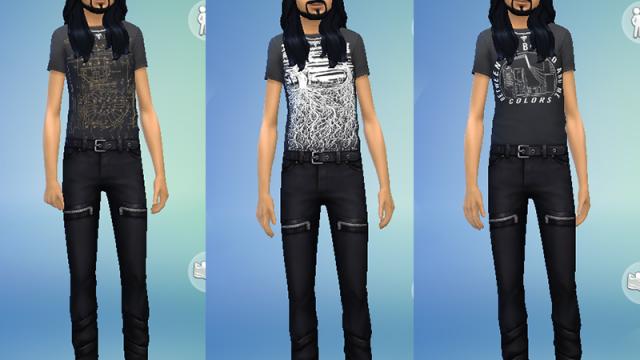 Between the Buried and Me Shirts for The Sims 4