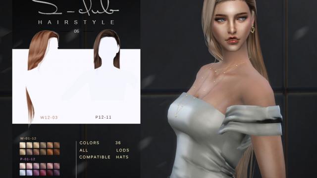 S-Club ts4 WM Hair 202106