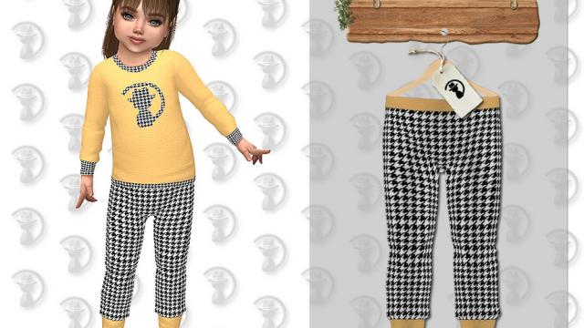 Pyjamas Set-Bottom C352